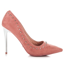 Seastar tachuelas con tachuelas rosa