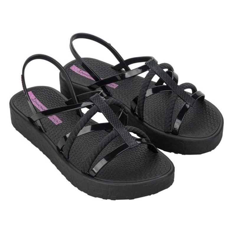 Ipanema Diversa Flatom 27238 BH322 Sandalias negras negro