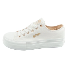 Lee Cooper LCW-25-02-3289L zapatos de zapatillas blancas blanco