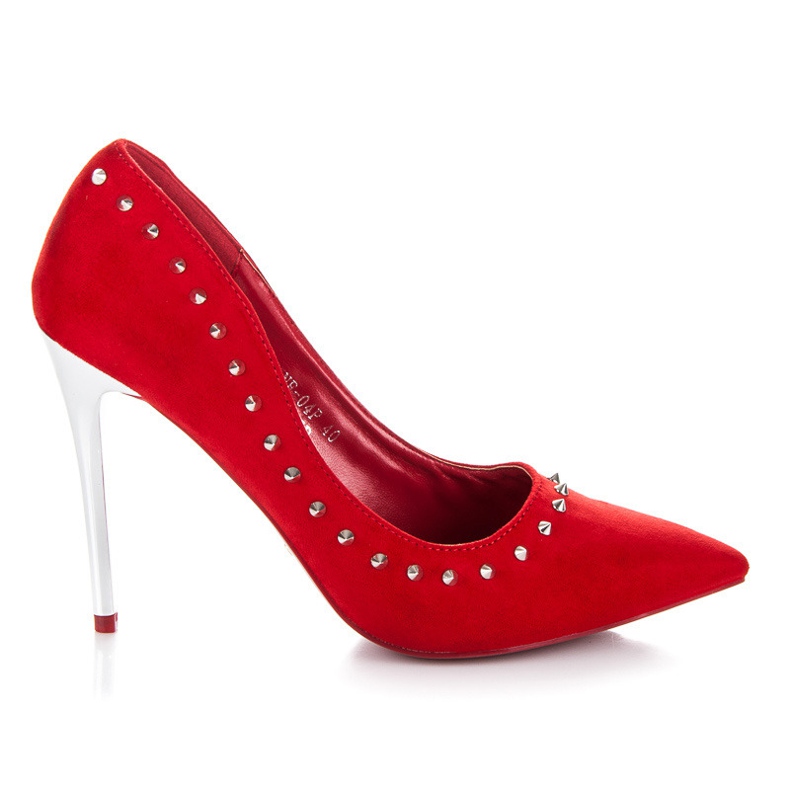 Seastar tachuelas con tachuelas rojo