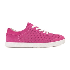 Goodin Zapatillas de zapatillas rosas hechas de cuero natural rosado Goodin Zapatillas de zapatillas rosas hechas de cuero natural rosado