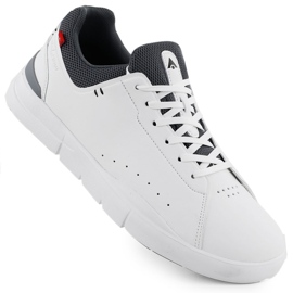 Zapatos deportivos de cuero para hombres blancos mcArthur MC19