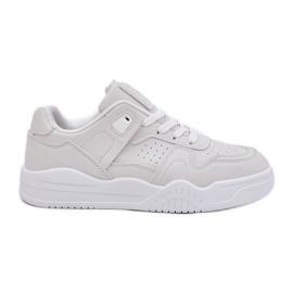 Zapatillas deportivas de zapatillas para mujeres con cuero ecológico blanco Zapatillas deportivas de zapatillas para mujeres con cuero ecológico blanco