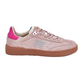 Zapatos deportivos de gamuza para mujeres d.franklin DFSH387005 Dirty Pink rosado