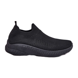 Material resbalado zapatos deportivos negros para mujeres