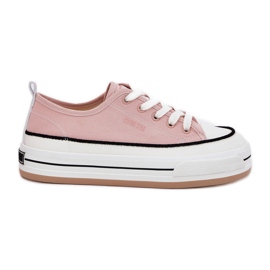 Big Star Star Nn274207 Femenino de zapatillas de zapatillas de zapatillas rosa