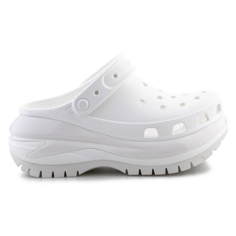 Chanclas Crocs Mega Crush Clog 207988-100 blanco