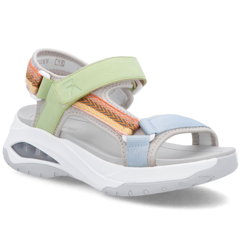Rieker W3151-90 Sandalias deportivas verde