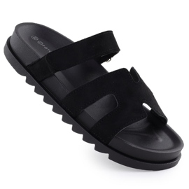 Zapatillas para mujeres Potocki negro GN17303