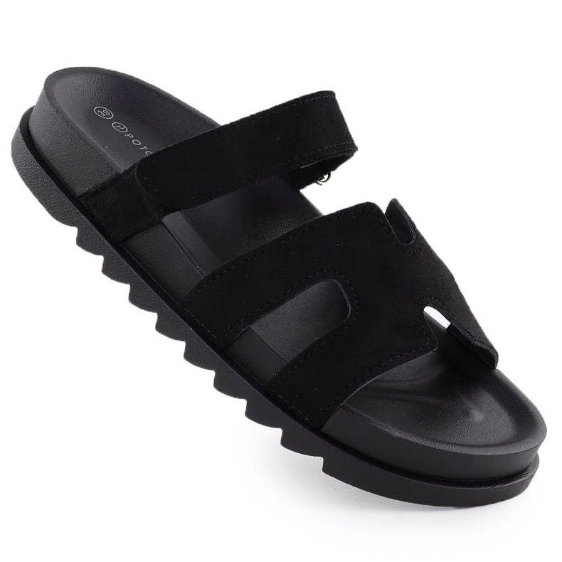 Zapatillas para mujeres Potocki negro GN17303