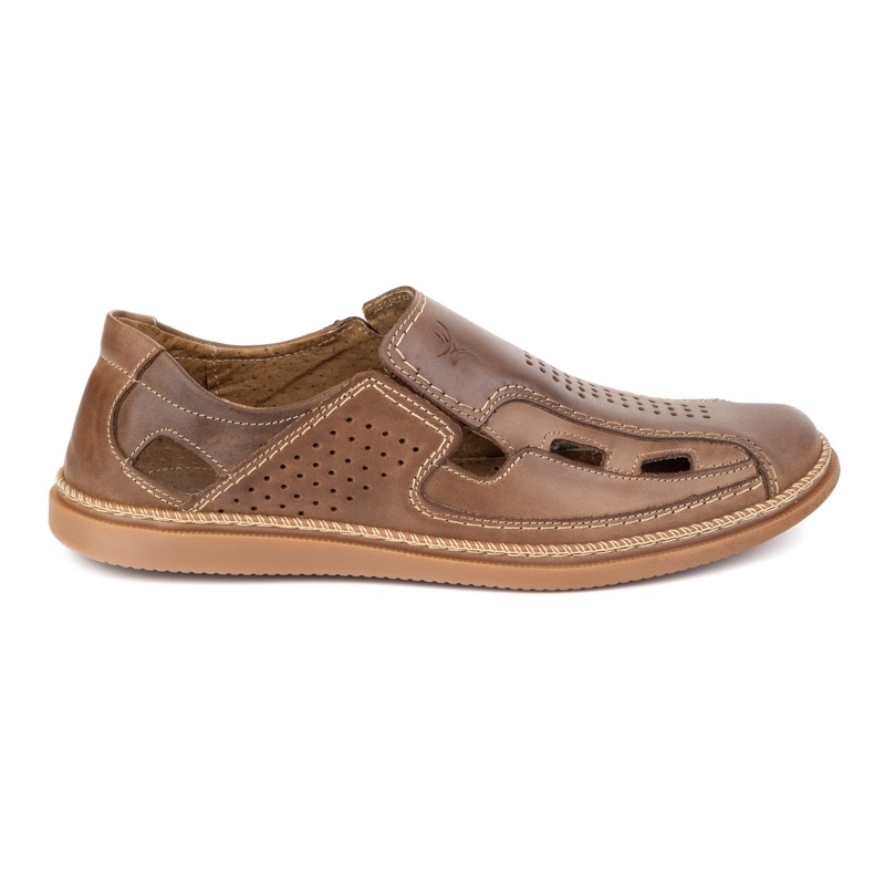 Olivier Airy Skimmed Men's Shoes 203L Light Brown marrón