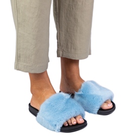 Chanclas azules