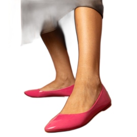 Bailarinas de barnished rosa