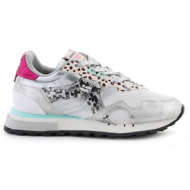 D.Franklin D. Franklin Shoes Vibla Zig Patch DFSH378006-SILV blanco