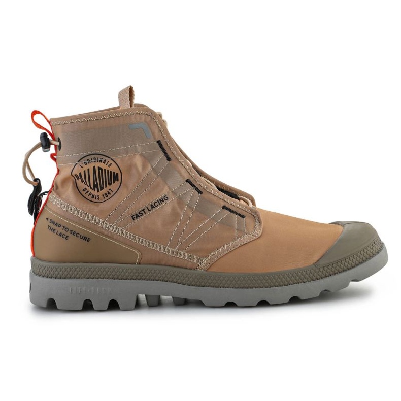 Palladium Pampa Travel Lite 77039-274-M Zapatos del desierto marrón