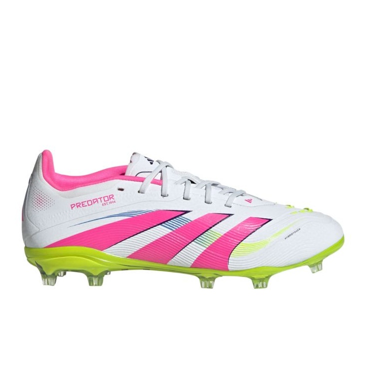 Adidas Predator Elite FG JR ID3757 Zapatos de fútbol blanco