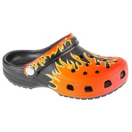 Crocs Classic Flames Clog 210993-0c4 naranja Crocs Classic Flames Clog 210993-0c4 naranja