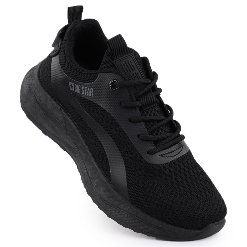 Zapatillas deportivas para hombres zapatillas de zapatillas negras big star rr174273 negro