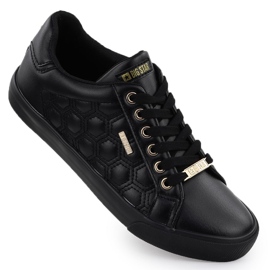 Zapatillas de deporte femeninas Ecoski Black Big Star RR274323 negro