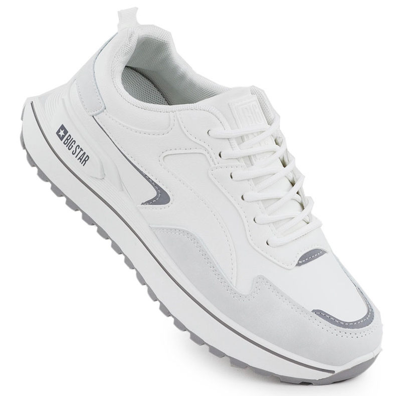 Big Star Zapatos deportivos femeninos blancos grandes estrellas rr274a213