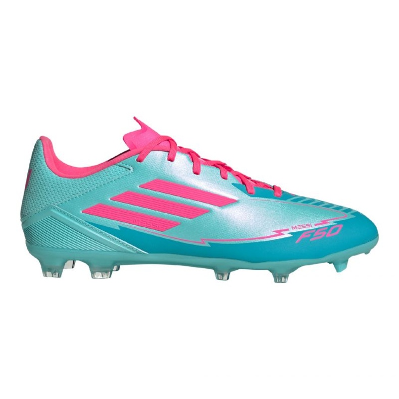 Adidas F50 League FG/MG Messi IH0928 Zapatos de fútbol azul