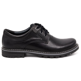 Kampol Zapatos hombre piel 32/15 Negro