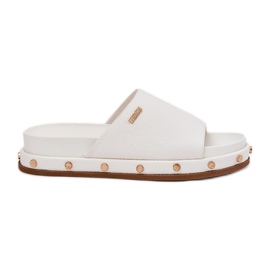 Flip Flip Flip Flip en la plataforma con Big Star RR274216 White Studs blanco