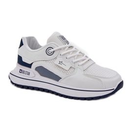 Zapatillas para mujeres zapatos big star nn274a103 blanco con azul