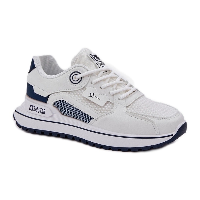 Zapatillas para mujeres zapatos big star nn274a103 blanco con azul