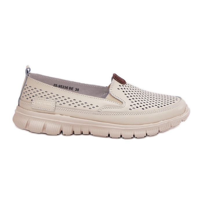 Openwork Vinceza 95336 ballerinas naturales beige