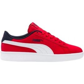 Puma Smash v2 Buck Zapatos de alto riesgo 365182 07 rojo