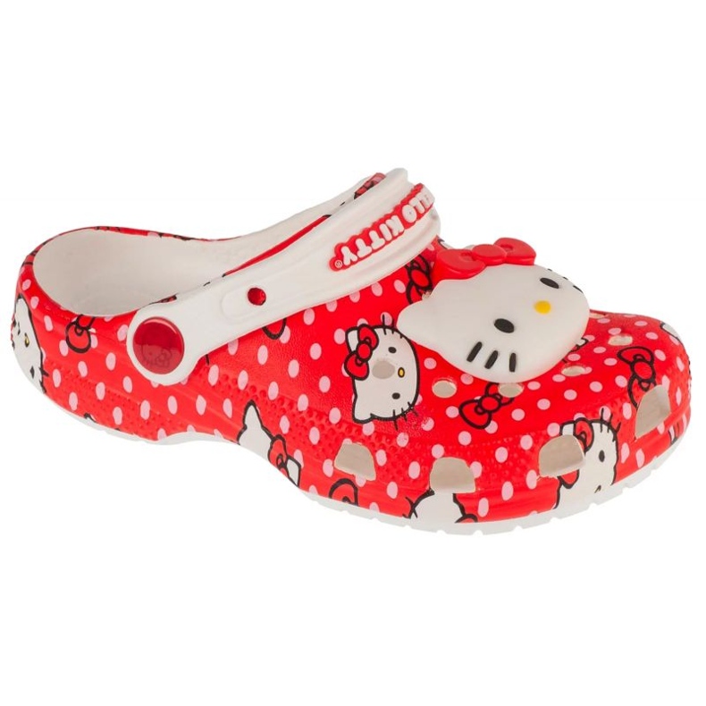 Crocs Classic Hello Kitty Red Clog K 210576-90H Flip-Flops rojo Crocs Classic Hello Kitty Red Clog K 210576-90H Flip-Flops rojo