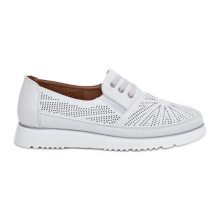 Evento Los zapatos de mujer se resbalaron blancos Evento Los zapatos de mujer se resbalaron blancos