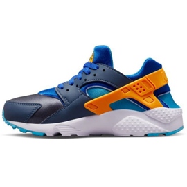 Zapatos deportivos femeninos Nike Air Huarache Run 654275 422 azul