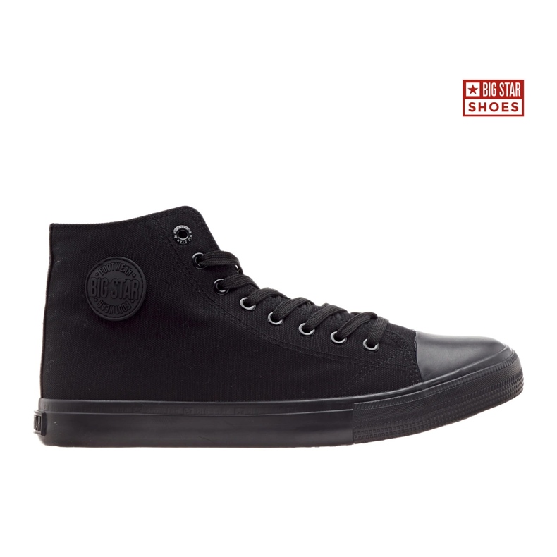 Big Star Zapatos para hombres High Star FF174550 zapatillas negras