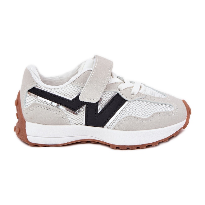 Zapatillas Deportivas Infantiles con Velcro, Gris
