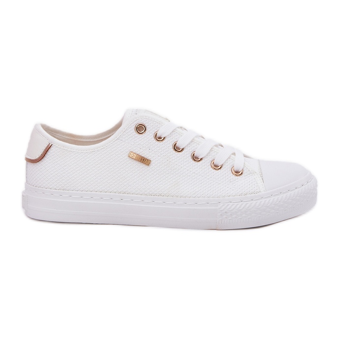 Zapatillas de deporte de material para mujeres Big Star RR274766 White blanco