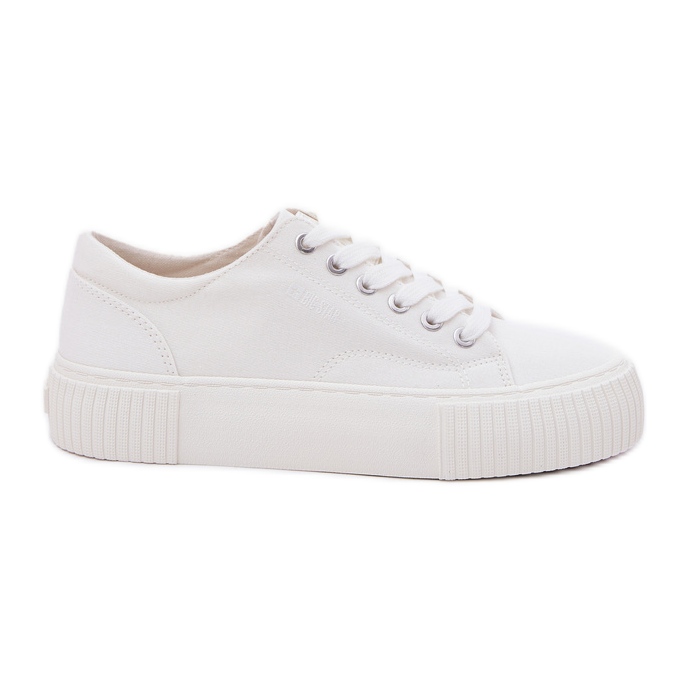 Zapatillas de deporte de material para mujeres Big Star RR274405 White blanco