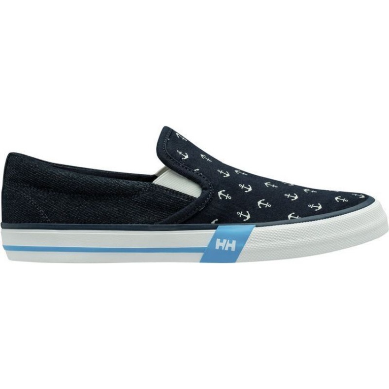 Zapatillas de deporte femeninas Helly Hansen Copenhague Slip-On 11485 597 azul