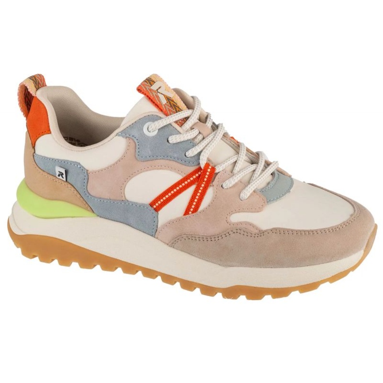 Zapatillas de zapatillas de zapatillas Rieker W2501-82 multicolor