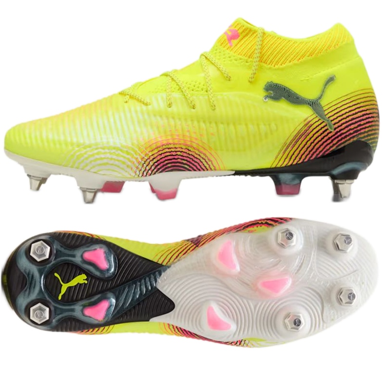 Puma Future 8 Ultimate MXSG 108188-03 Zapatos de fútbol amarillo