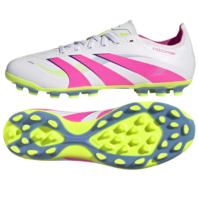 Adidas Predator League 2G/3G AG ID3836 Zapatos de fútbol blanco