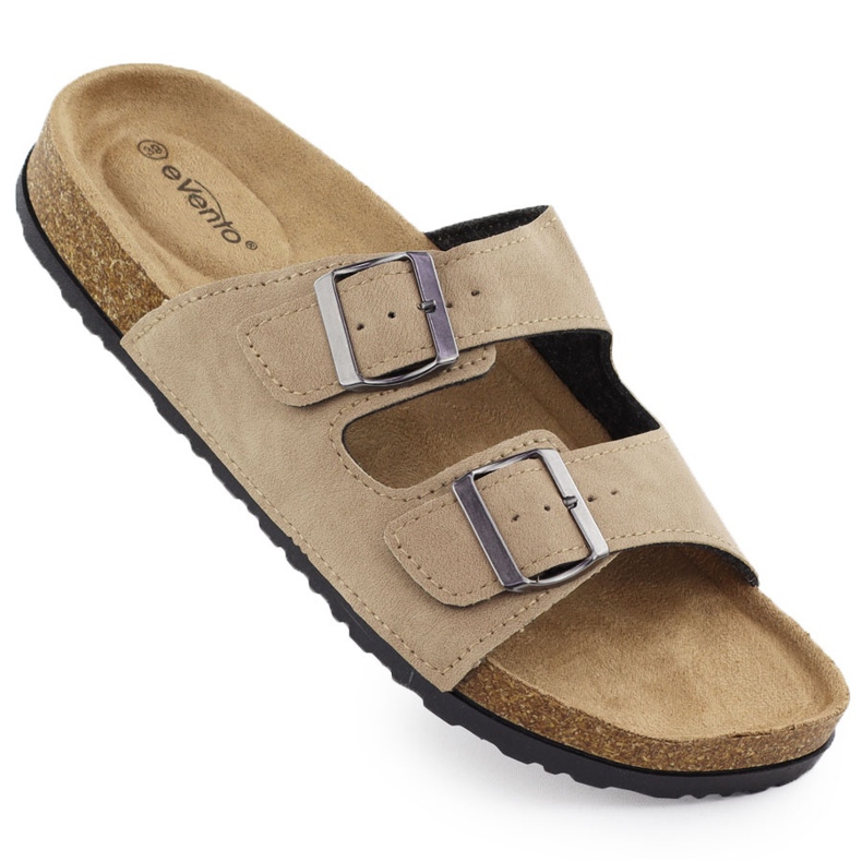 Evento Zapatillas ajustables para mujeres Taupe Evalo 8997 beige Evento Zapatillas ajustables para mujeres Taupe Evalo 8997 beige
