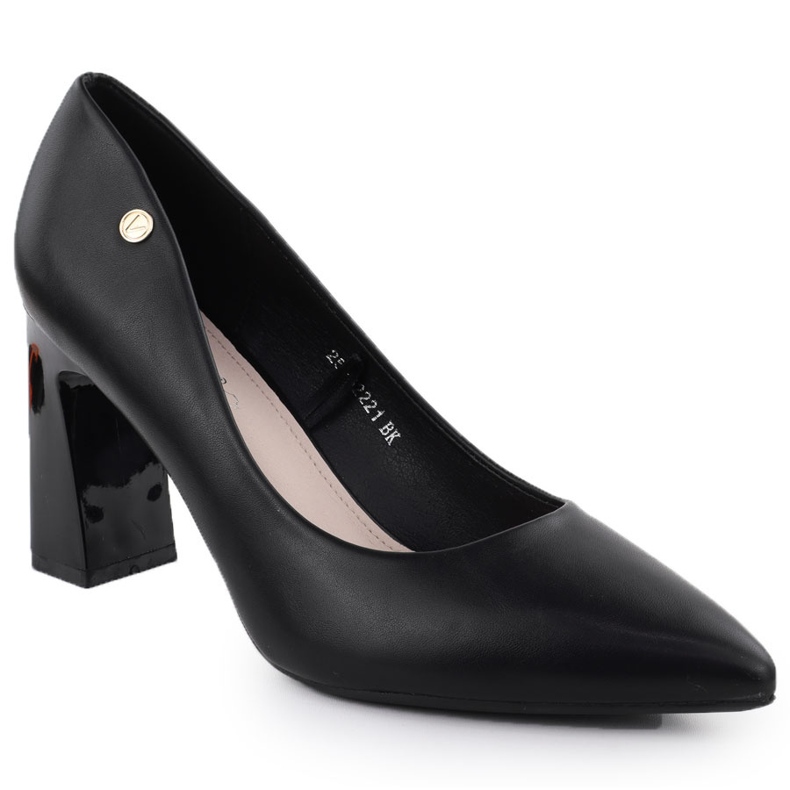 Bombas para mujeres en la publicación decorativa Black Vinceza 62221 negro