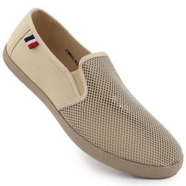 Zapatillas de zapatillas para hombres slip -in beige News 3636