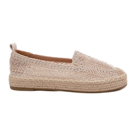 Apartrilles de mujeres en la plataforma beige Vinceza 17392