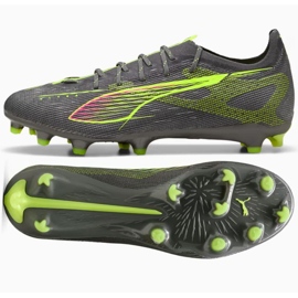 Puma Ultra 5 Pro FG/AG 108161-03 Zapatos de fútbol gris