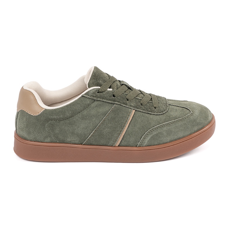 Zapatillas de deporte de ante zapatillas Sergio Leone verde