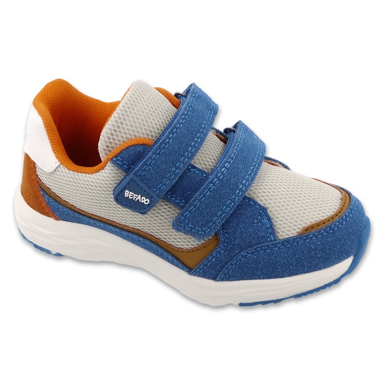 Zapatos deportivos para niños Befado para velcro 514x024 azul