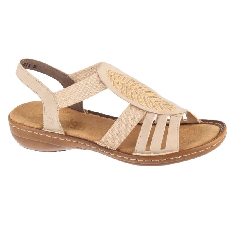 Rieker Sandals 608C0-62 Sandalias beige